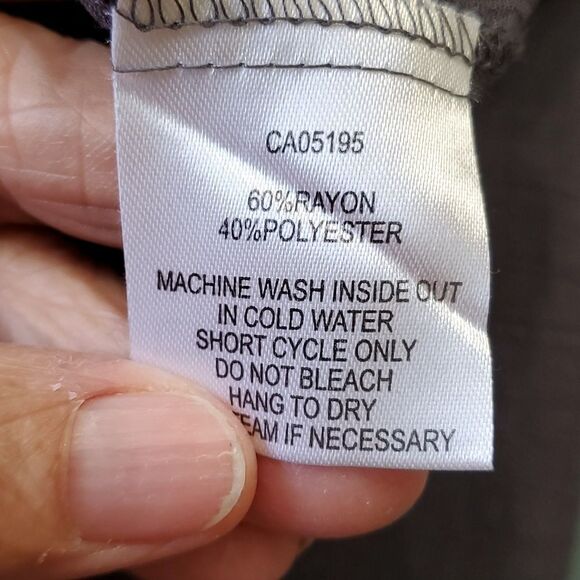 PICADILLY CANADA,women's gray oversized tunic top. Size small. Minamalist - Picture 7 of 7